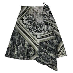 Ted Baker Eevaa Quartz Asymmetric Midi Skirt Size 4 Ted | 10 US